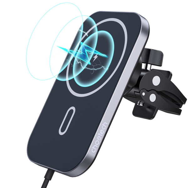 Choetech Magnetic Wireless Car Charger T200-F 15W - Black