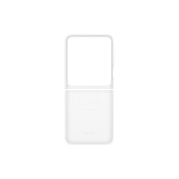 Samsung Silicone Cover With Ring - Samsung Galaxy Z Flip7 FE / Flip6 - White
