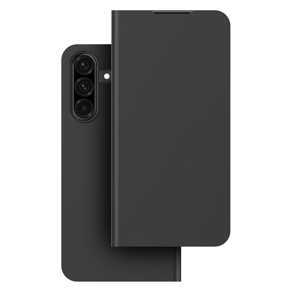 Samsung Mobeen Flip Case With Card Slot - Samsung Galaxy A17 - Black
