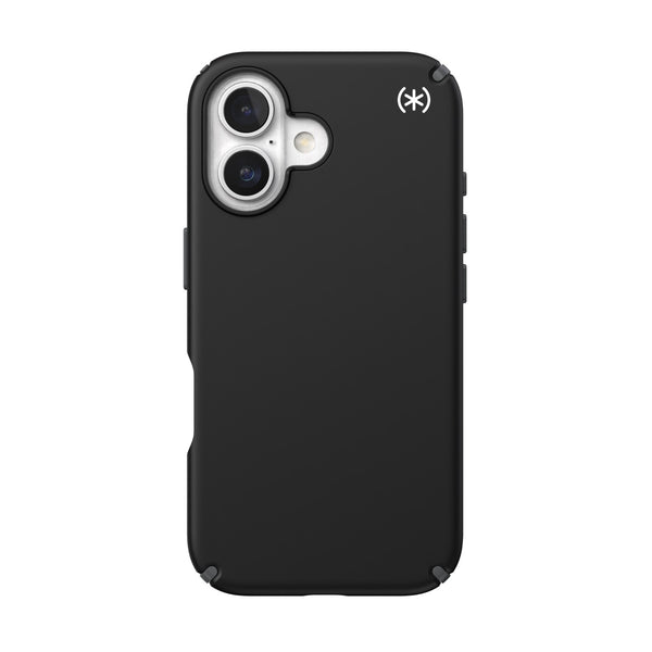 Speck Presidio2 Pro MagSafe Case - Apple iPhone 16 - Black & Slate Grey