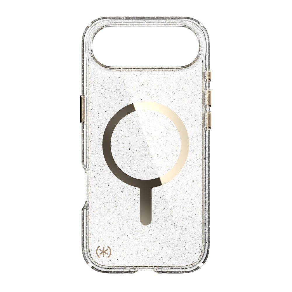 Speck Presidio Lux MagSafe Case - Apple iPhone Air - Gold Glitter
