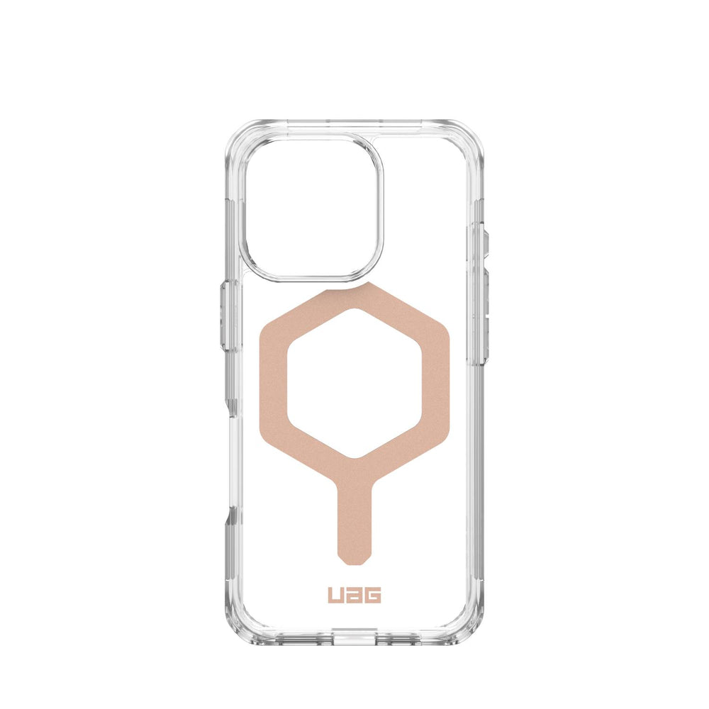 UAG Plyo Magsafe Case - Apple iPhone 16 Pro - Ice & Rose Gold