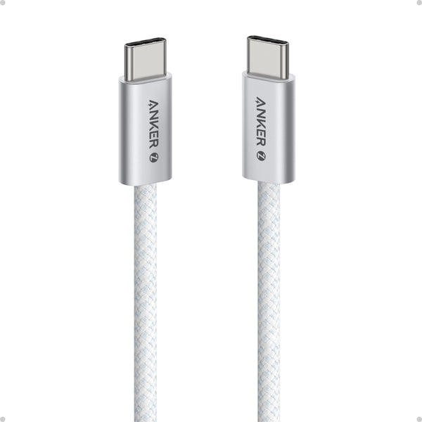Anker USB C-USB C 1 Metre Fast Charging 240W Braided Cable - White