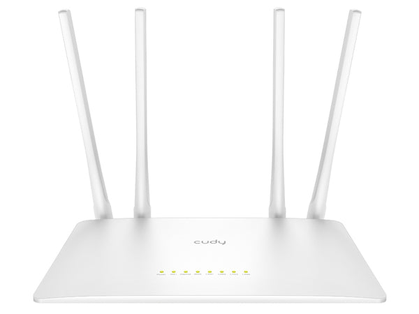 Cudy Dual Band Wi-Fi 5 1200Mbps 5dBi Fast Ethernet Router | WR1200