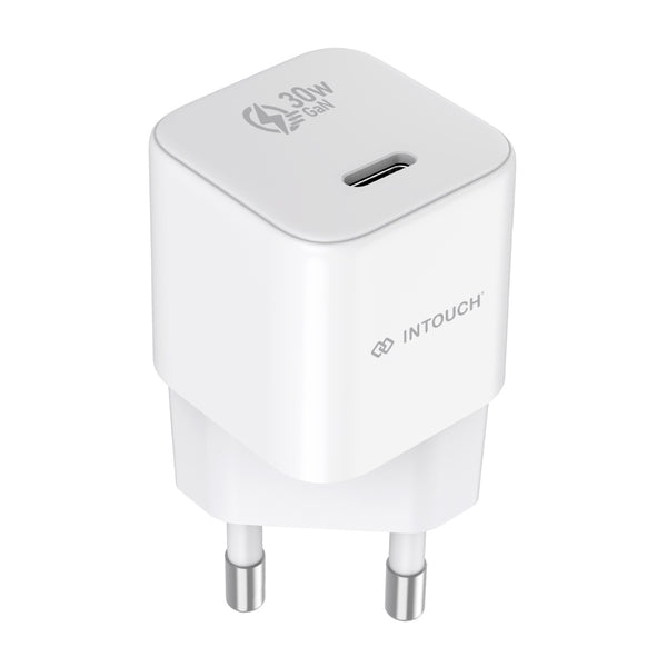 INTOUCH 1 Port PD Wall Charger 30W - White