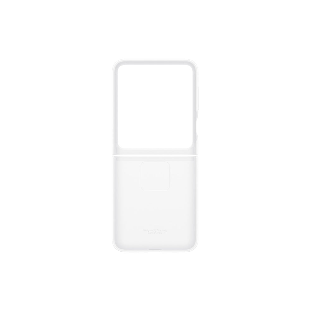 Samsung Silicone Cover With Ring - Samsung Galaxy Z Flip7 FE / Flip6 - White