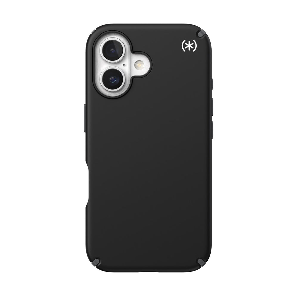 Speck Presidio2 Pro MagSafe Case - Apple iPhone 16 - Black & Slate Grey