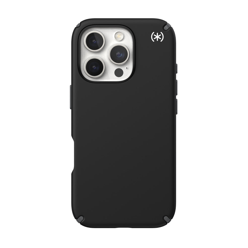 Speck Presidio2 Pro MagSafe Case - Apple iPhone 16 Pro - Black & Slate Grey