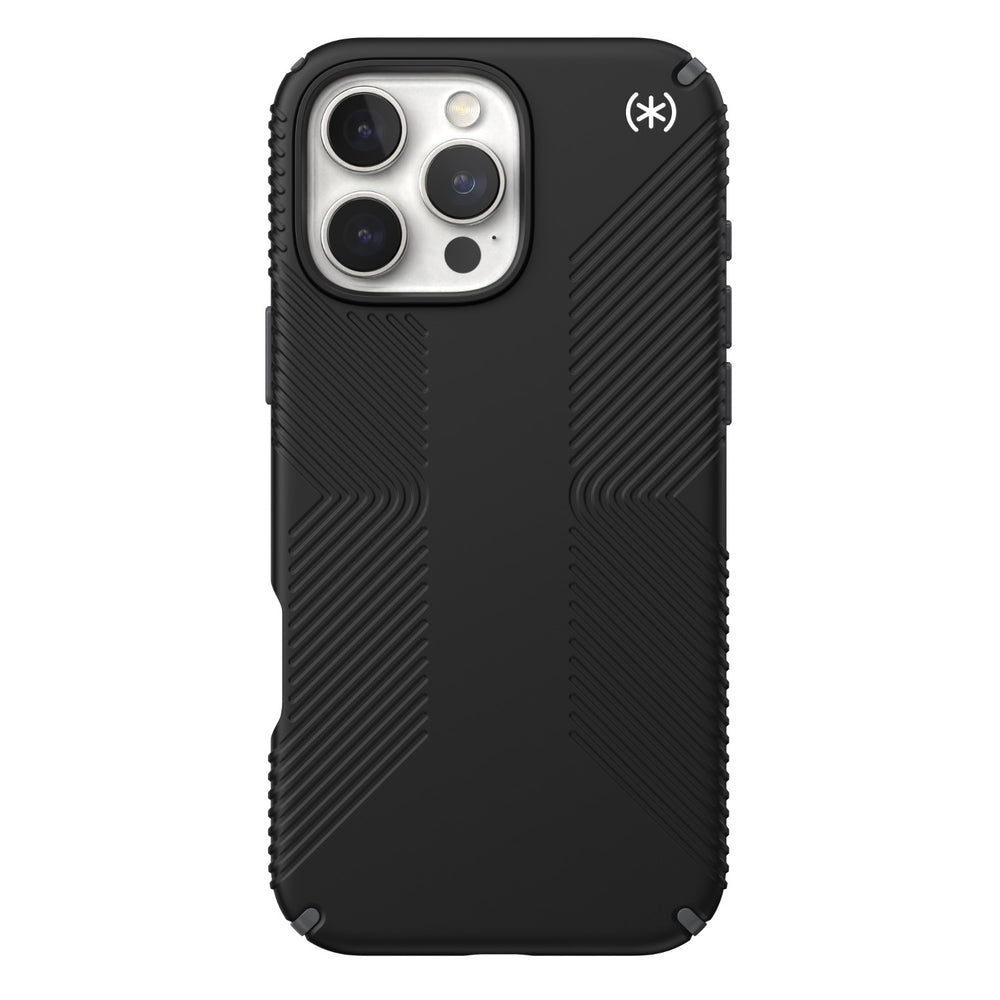 Speck Presidio2 Pro MagSafe Case - Apple iPhone 16 Pro Max - Black & Slate Grey