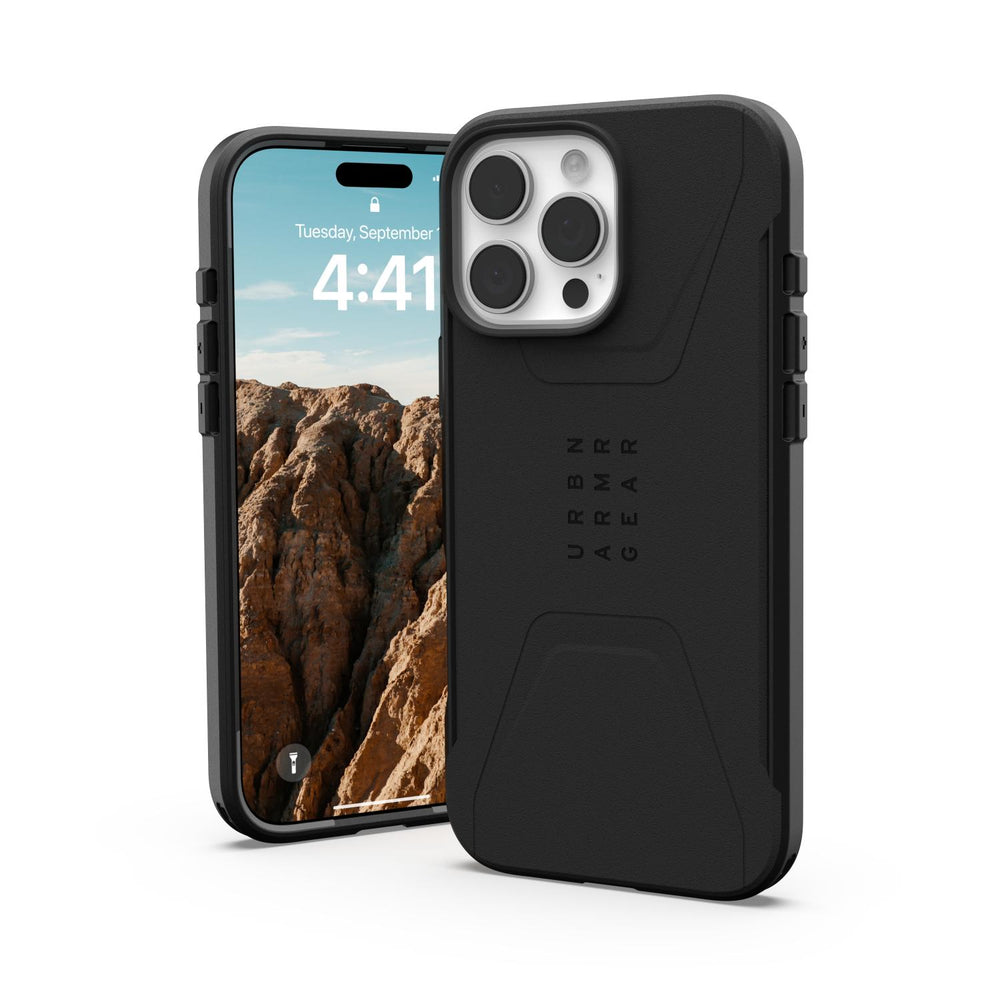 UAG Civilian Magsafe Case - Apple iPhone 16 Pro Max - Black