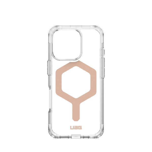 UAG Plyo Magsafe Case - Apple iPhone 16 Pro - Ice & Rose Gold